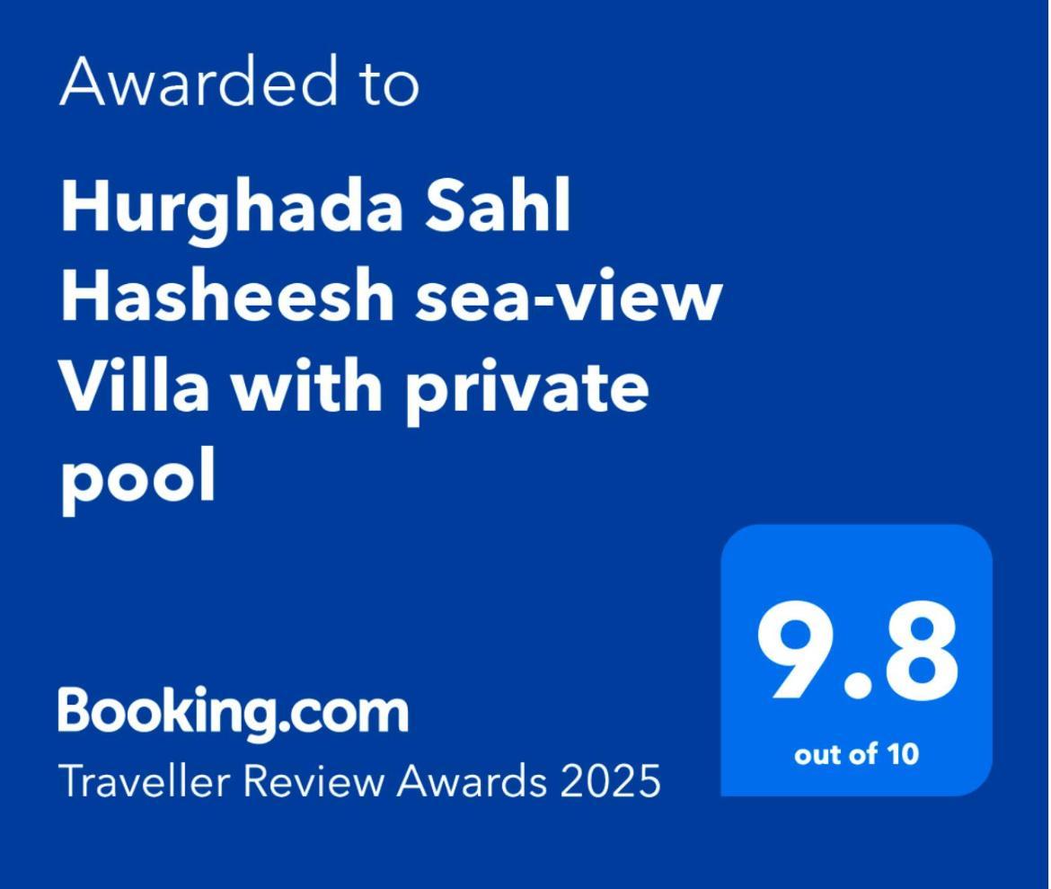 Hurghada Sahl Hasheesh Sea-View Villa With Private Pool Экстерьер фото